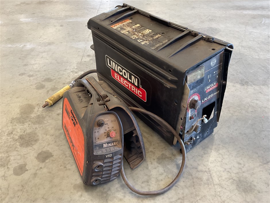 Kemppi Minearc 150 and Lincoln LN25 For Parts or Repair