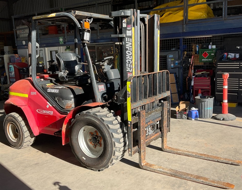 2019 Enforcer FD35T-AT-YMA Forklift - 2.7t-4.0m - RoughTerrain - Chinchilla
