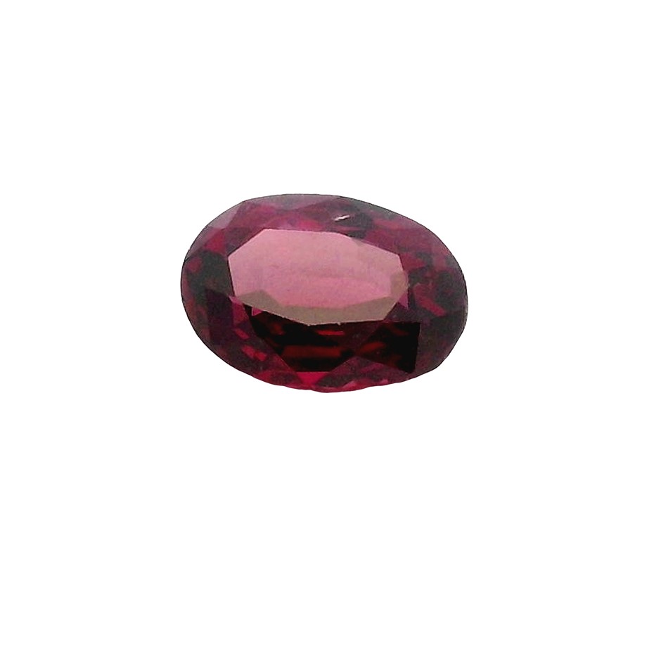 One (1) only “Flux Type” Synthetic Oval Ruby