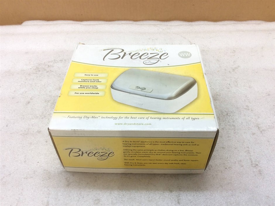 Breeze TRG-AA (BZ) Hearing Aid Dryer - New Unboxing