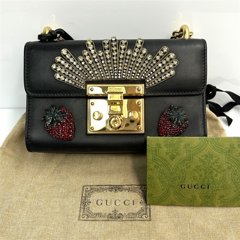 Gucci Padlock Embellished Shoulder Bag
