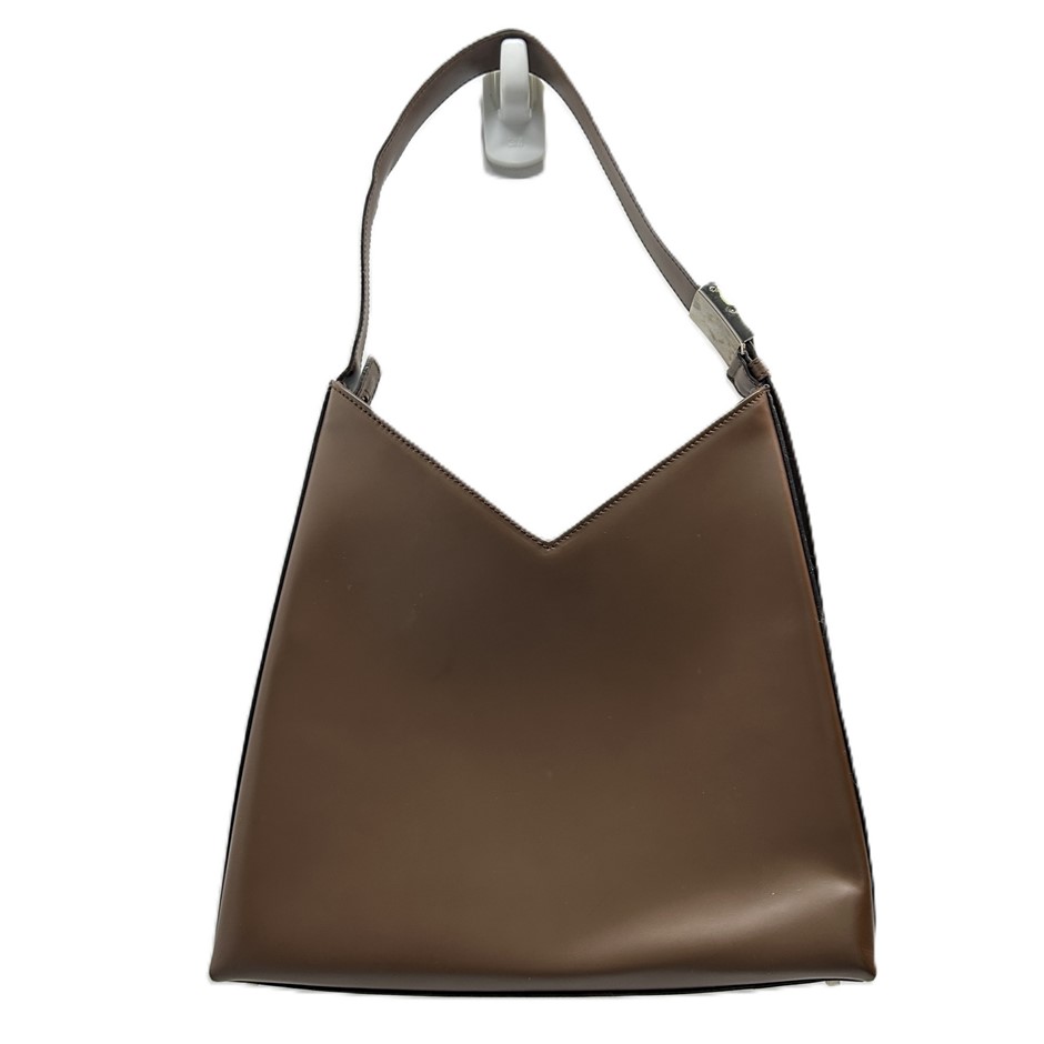 Salvatore Ferragamo Brown Leather Shoulder Bag