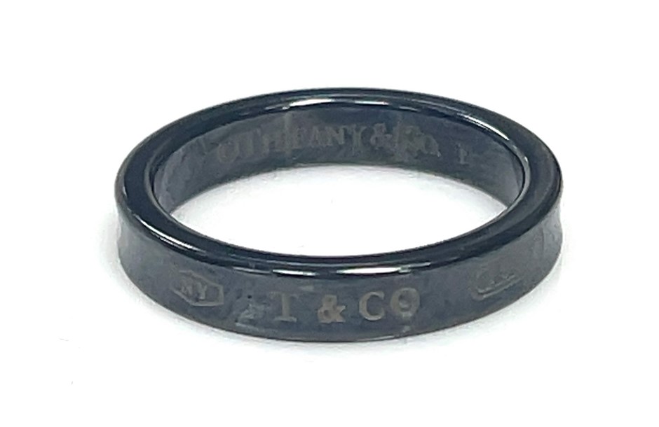 Tiffany & Co. titanium band ring