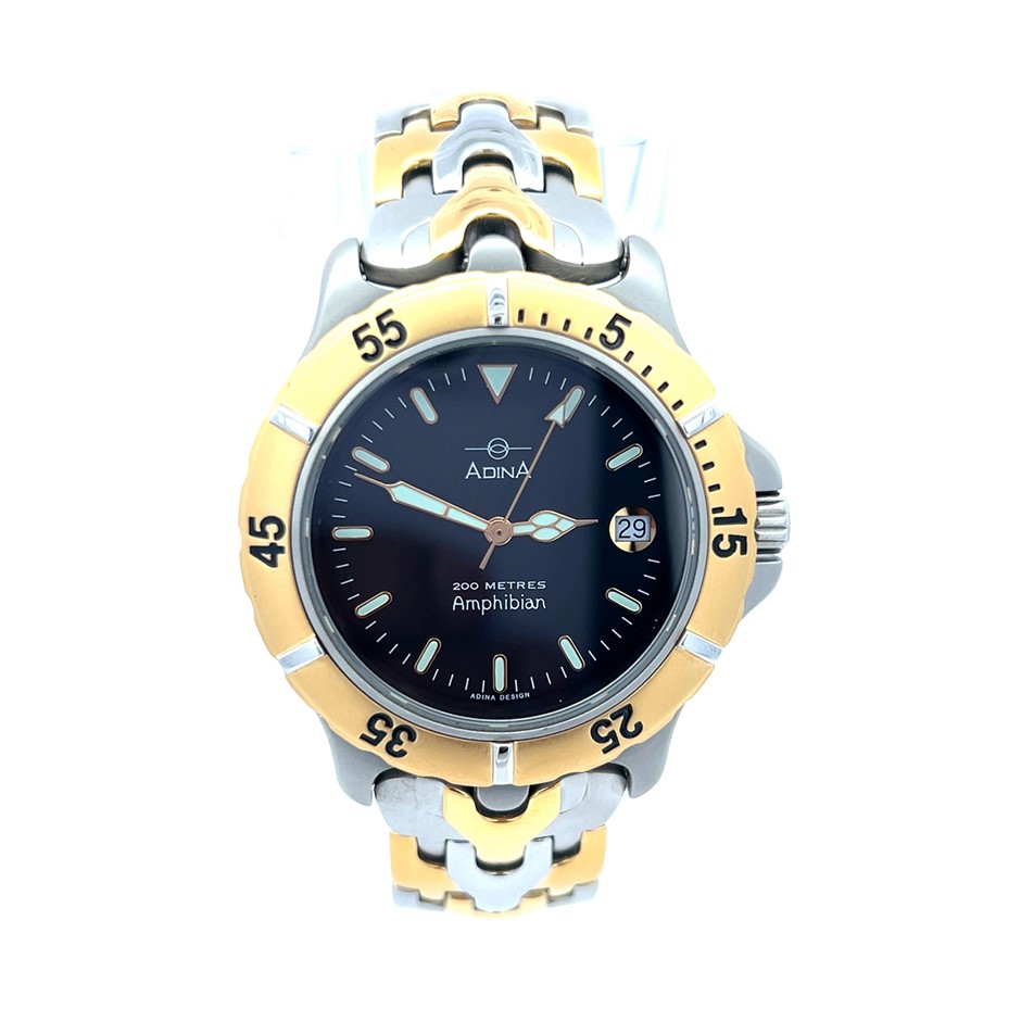 Adina Amphibian 200 Metres Wristwatch, model CM115-13