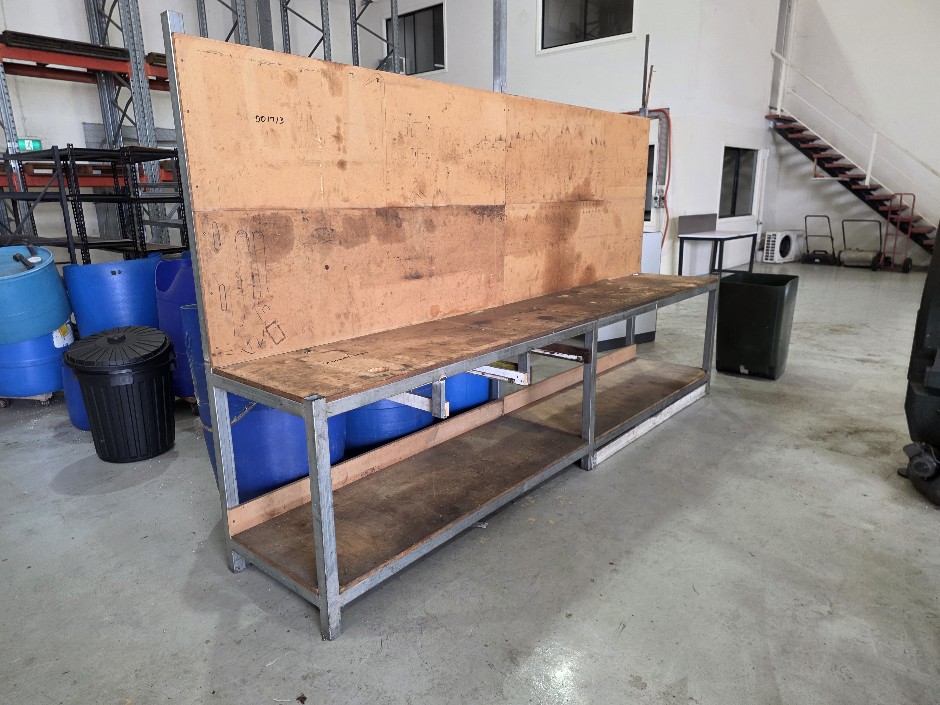 Wooden Top Work Bench