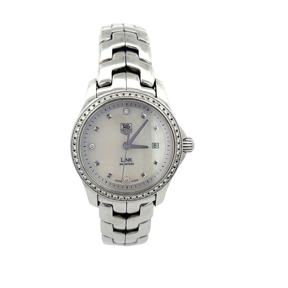 TAG Heuer Link Diamond Ladies Watch.