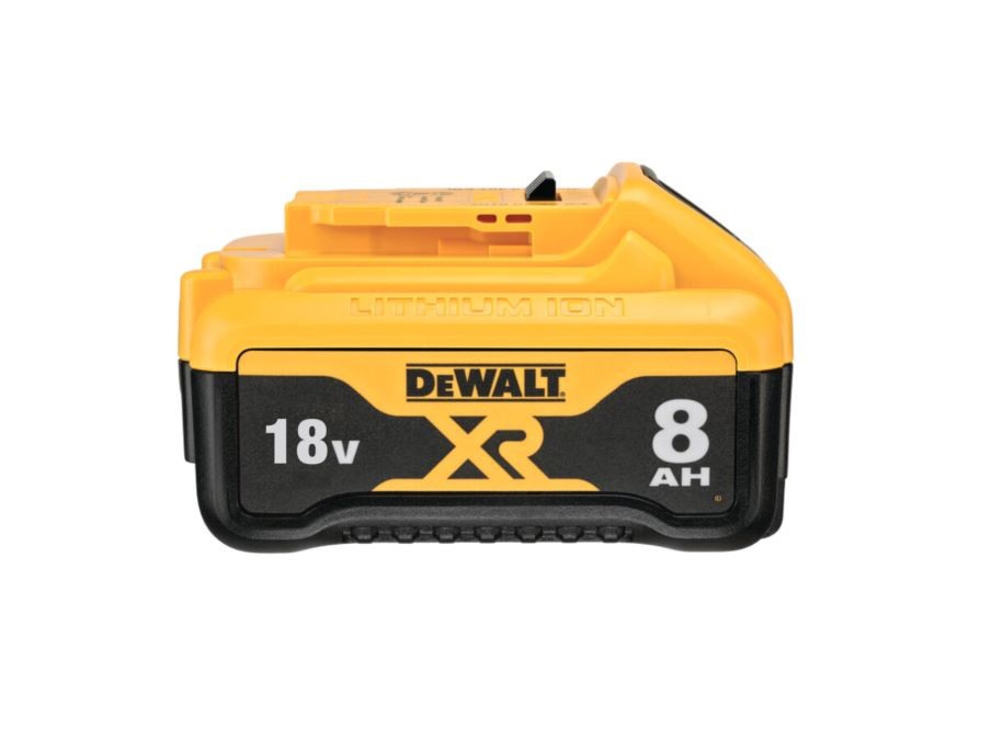 2 x DeWALT 18V 8.0Ah XR Li-Ion Cordless Slide Batteries. NB: Not Working, M