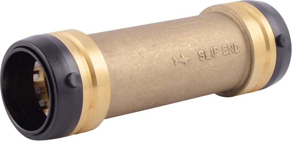 SHARKBITE UXL0641, 1-1/2" 1-1/2", Brass.