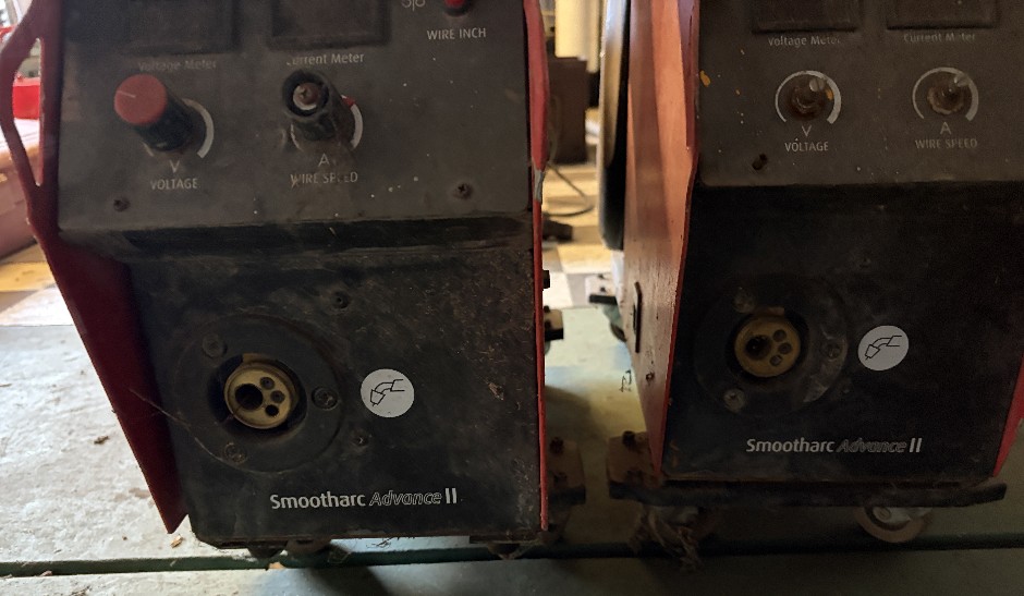 <p>2x BOC Smootharc Advance II Mig Welders</p>