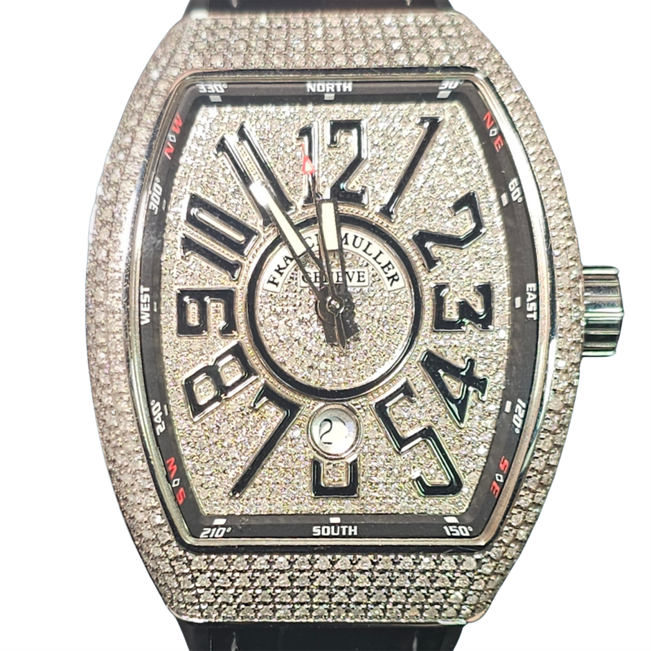 FRANCK MULLER V45 45MM STAINLESS STEEL V45 SC DT