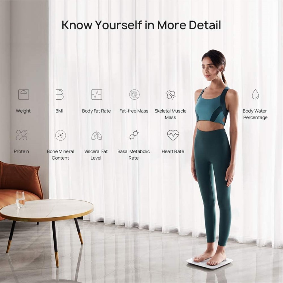 HUAWEI Smart Scale 3, Colour: Elegeant White