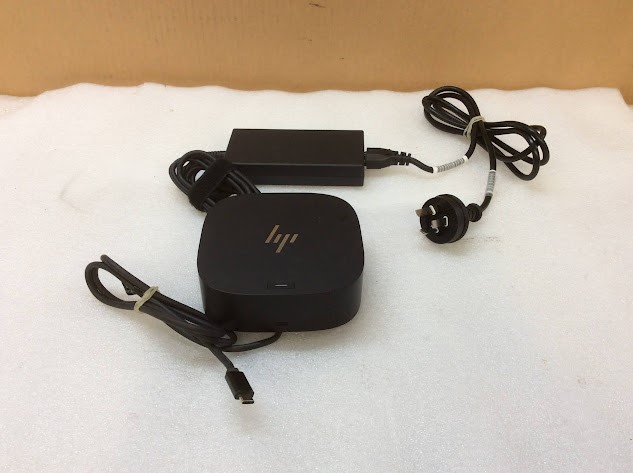HP USB-C Dock G5 HSN-IX02 Docking Station with TPN-DA19 120W AC Adapter