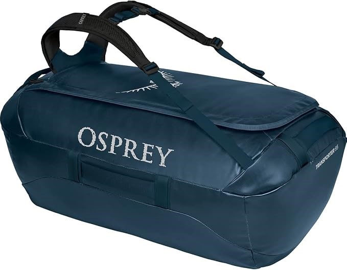 OSPREY Transporter 95 Unisex Duffel Bag Venturi Blue - O/S RRP $200