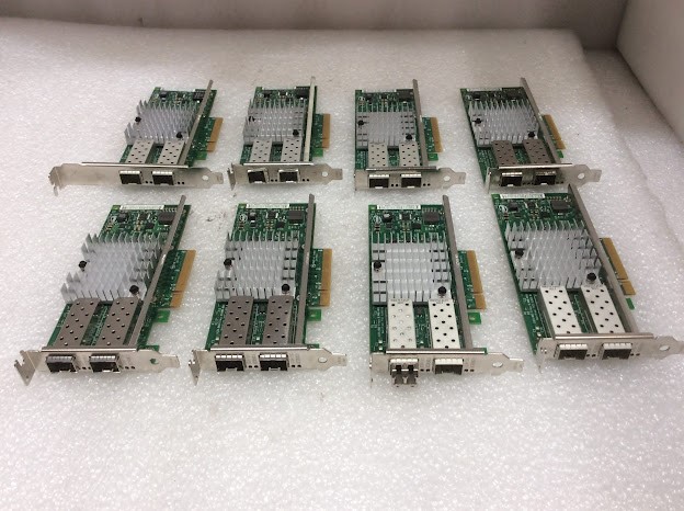 Intel X520-DA2/X520-SR2&Sun 7051223 Ethernet Network Adapter (Lot of 8)