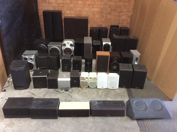 Sony/LG/Panasonic/Logitech Mixed Brand and Model Speaker Systems