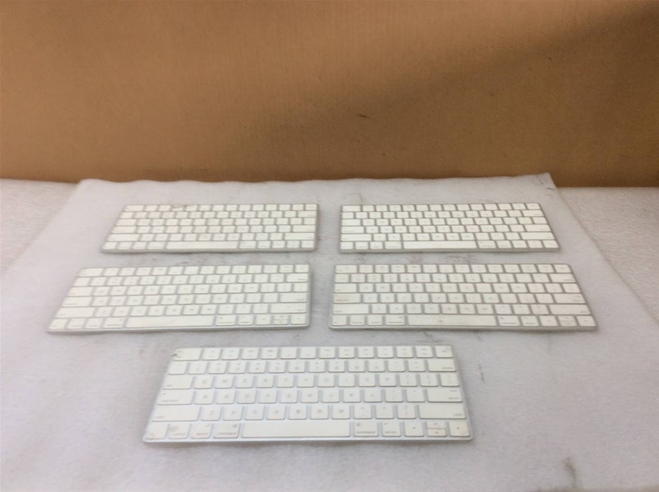 Apple A1644 Magic Keyboards (Lot of 5)