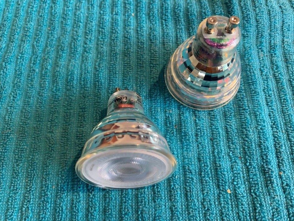 Quantity of 50 LED Globes (Unused)