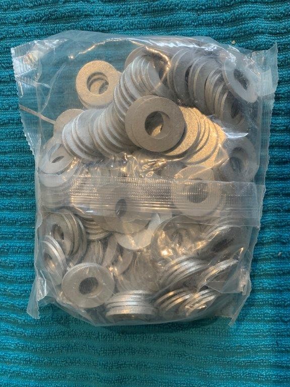 2 x Packets with Large Quantity of Washers (Unused)