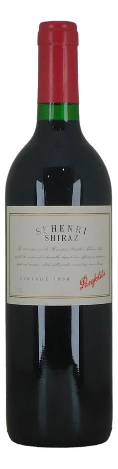 Penfolds St Henri Shiraz 1998 (1x 750mL), SA.