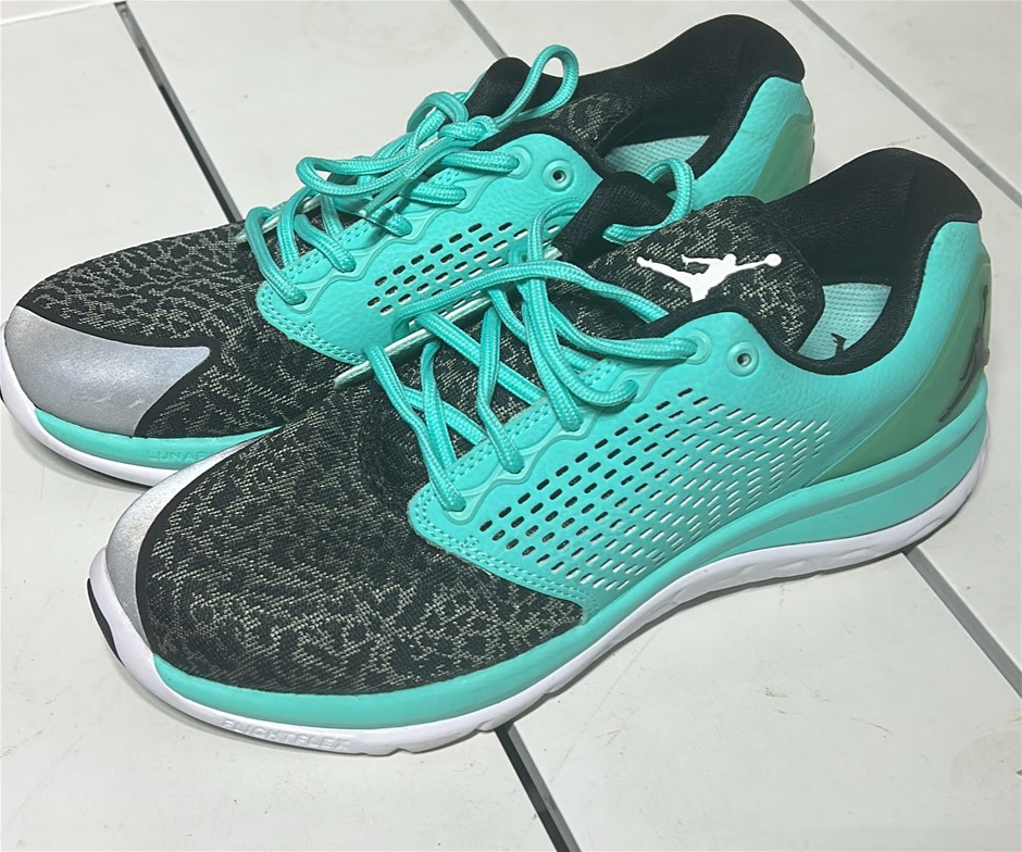 Nike Air Jordan Lunarlon Turquoise Black