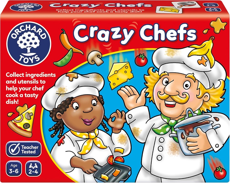 Orchard Toys Crazy Chefs Children's Game, Multi, One Size