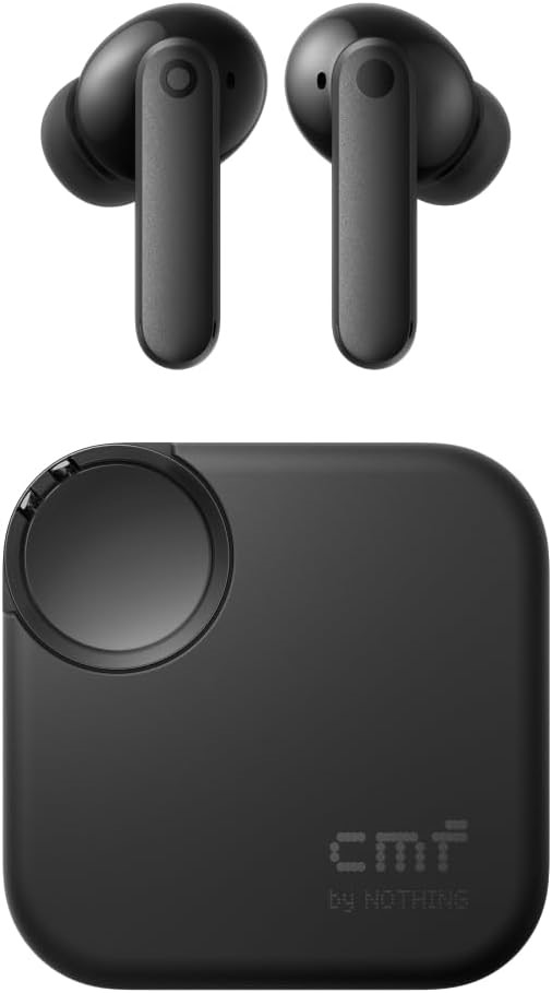 CMF by Nothing Buds 2 Wireless Earbuds, 48dB Hybrid ANC, 55-Hour Battery, 6