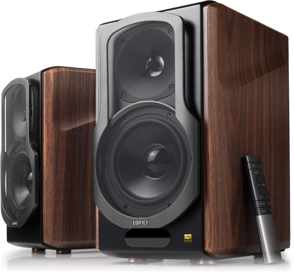 EDIFIER S2000MKIII Powered Bluetooth Bookshelf 2.0 Speakers.
