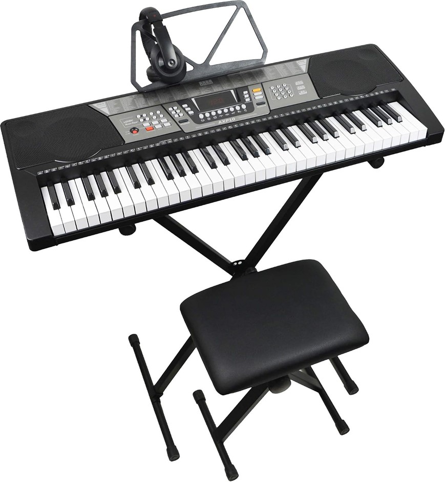 Axus AXP10 Portable Keyboard Package. NB: Keyboard Untested.
