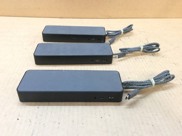 HP HSA-B005DS USB-C Universal Dock (Lot of 3)