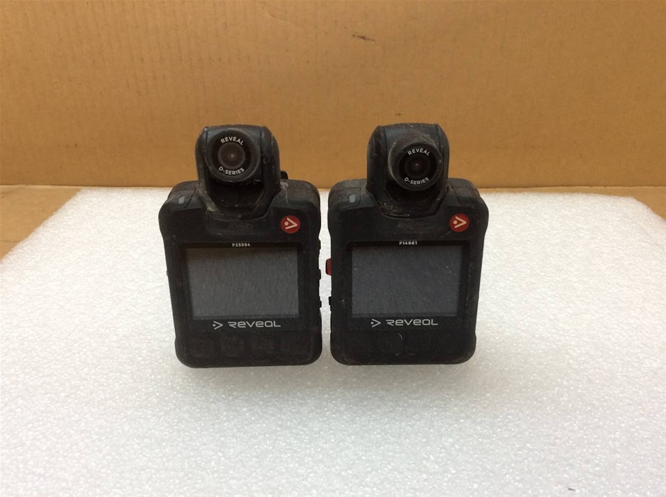 Reveal D5 Body Worn Camera (Lot of 2)