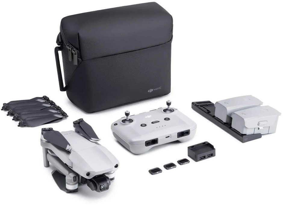 DJI Mavic Air 2 Fly More Combo, Drone Quadcopter UAV with 48MP Camera 4K Vi