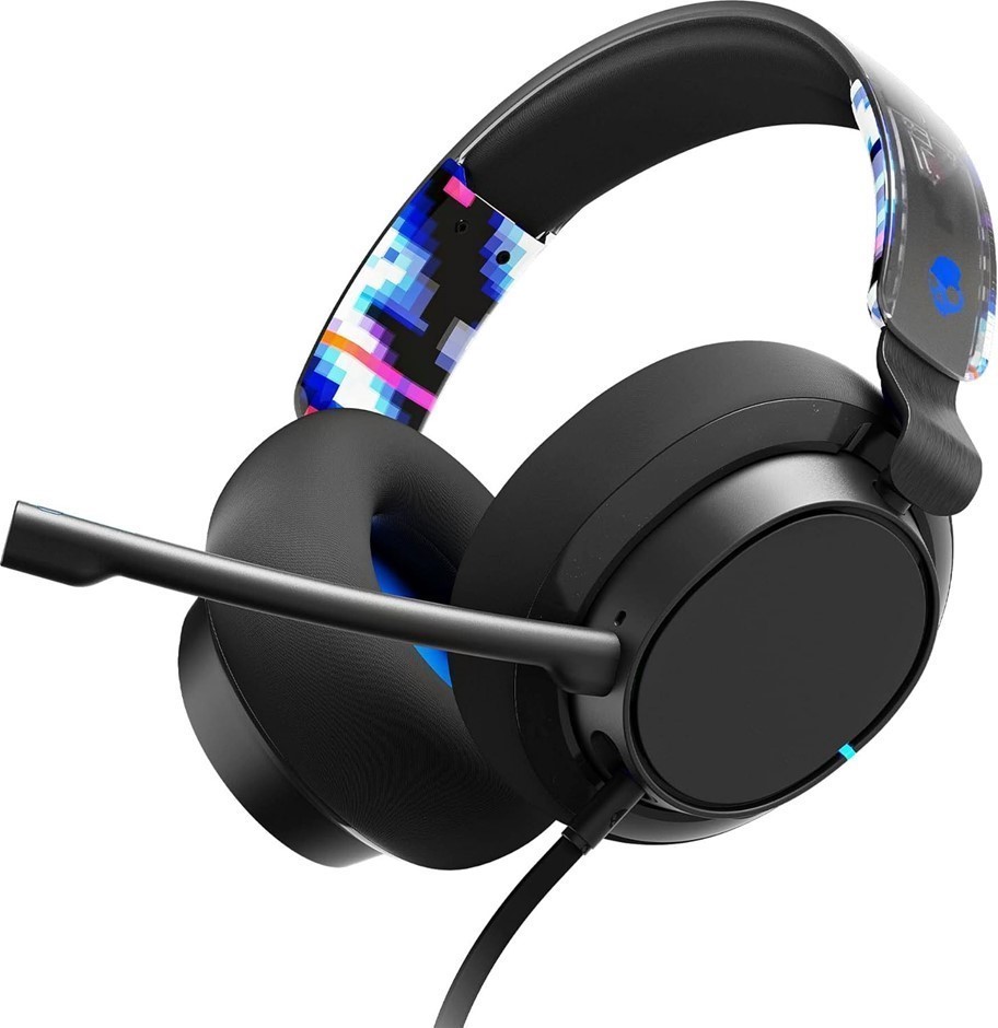 Skullcandy SLYR Pro Multi-Platform Over-Ear Wired Gaming Headset, Blue  Buy