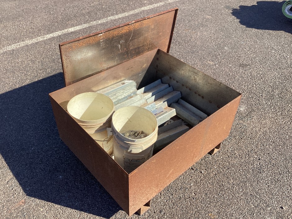Steel Storage Box and Building Supplies
