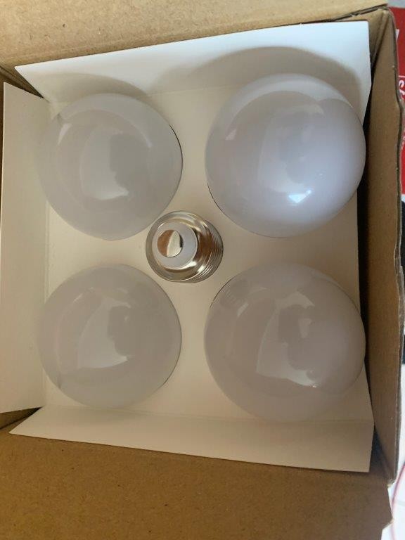 4 x Boxes of Lumenovo 9W LED Globes (Unused)