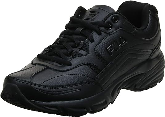 FILA Women's Memory Workshift Shoes, US10/EU41.5, Black, 5SG30002. NB: Mino