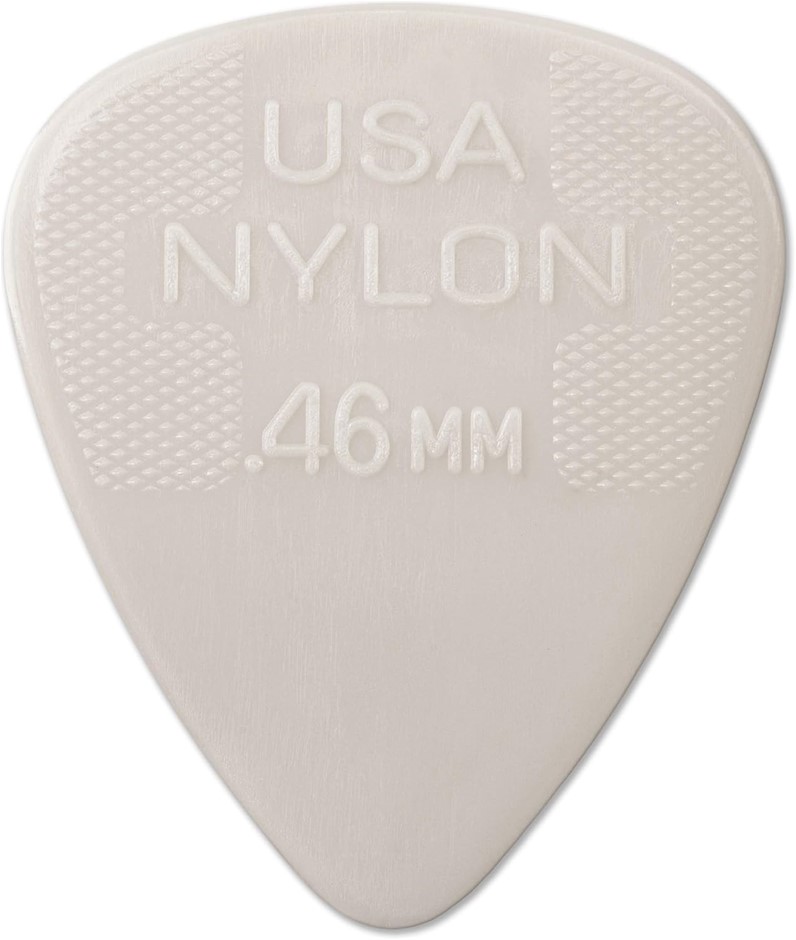 Dunlop 44R.46 Nylon Standard, Cream, .46mm, 72/Bag