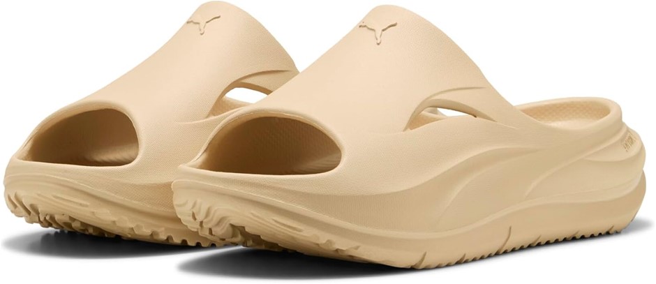 PUMA Men's Softride ZeroG Slide Sandals, Light Sand US11/UK10