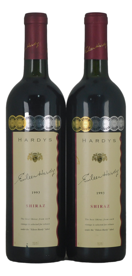 Hardy's Eileen Hardy Shiraz 1993 (2x 750mL), SA.