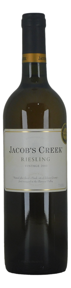 Jacobs Creek Riesling 2003 (6x 750mL), SA.