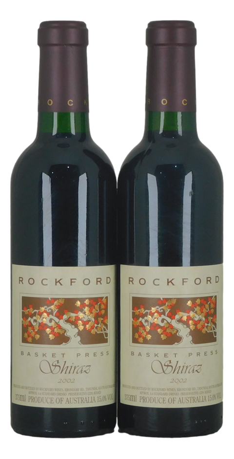 Rockford Basket Press Shiraz 2002 (2x 375mL), SA.