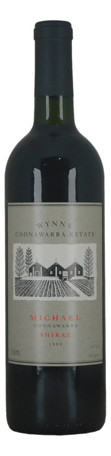 Wynns Michael Shiraz 1993 (1x 750mL), Coonawarra.