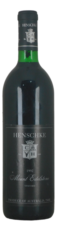 Henschke Mount Edelstone Shiraz 1992 (1x 750mL) Eden Valley, SA.