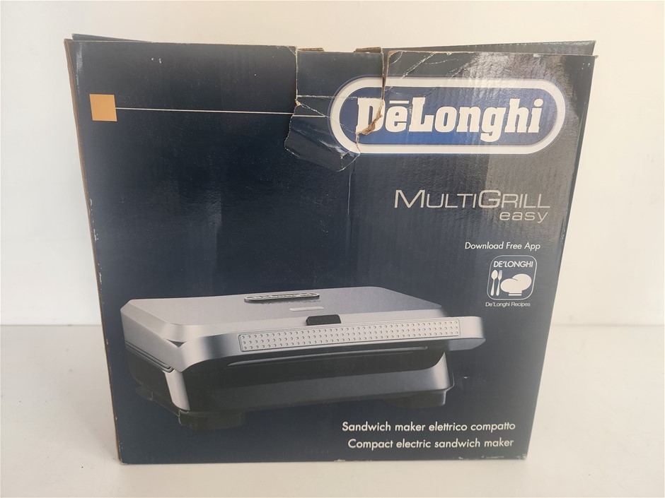 Delonghi Multi Grill Easy Sandwich Press - Unused