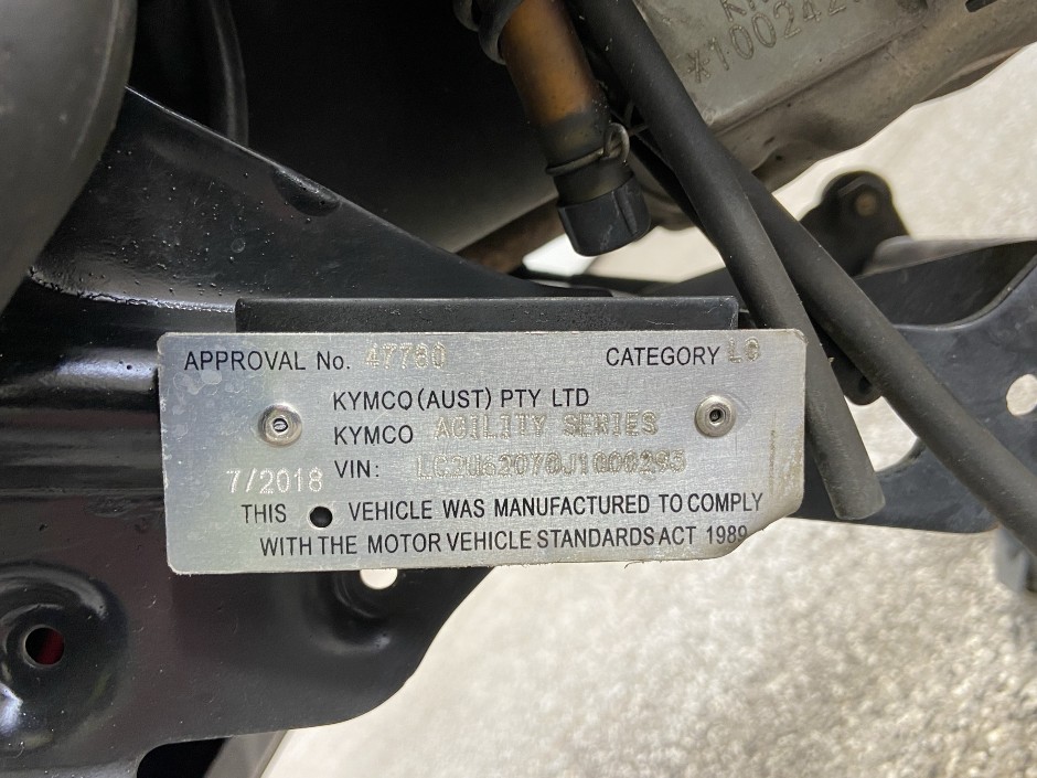 2018 Kymco Agility Petrol