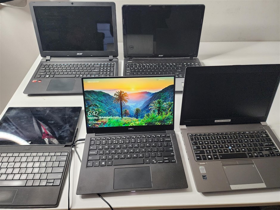 Quantity of Laptops