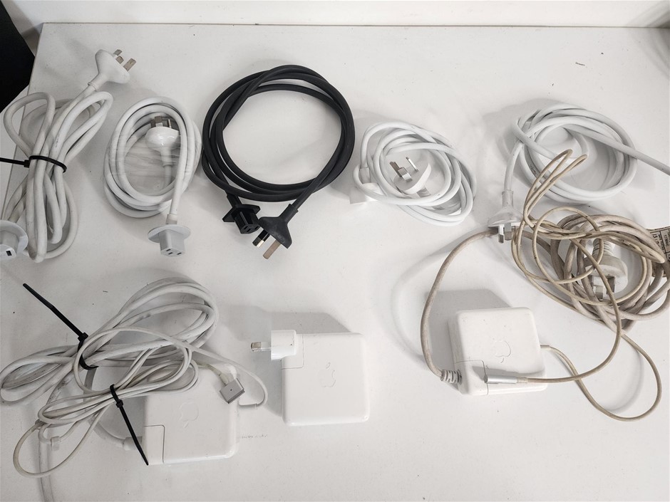 Quantity of Apple Power Cables and Mag Safe Power Adapters