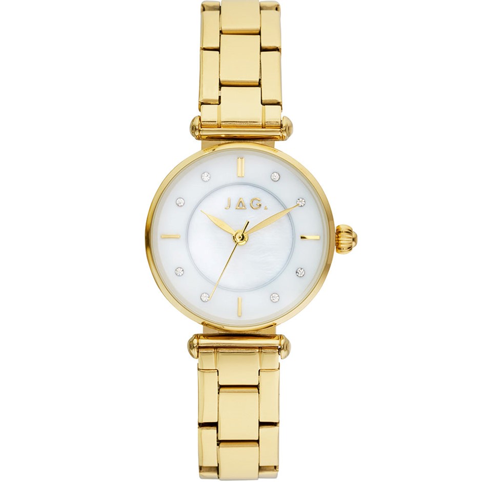 JAG Women's Portland J2923A Watch, Mother of Pearl Dial, 10mm Stainless Ste