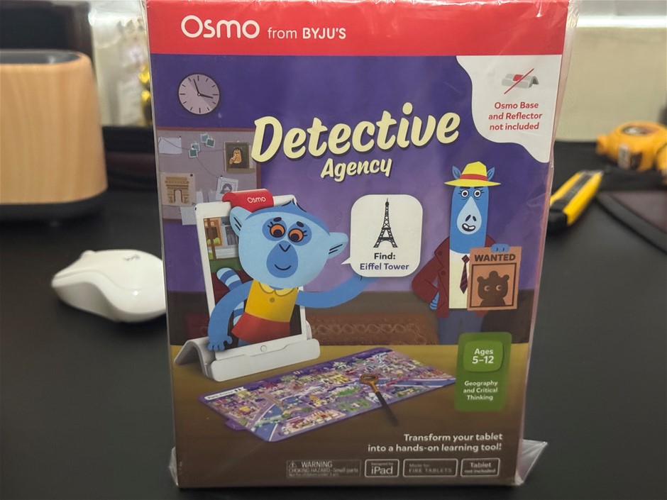 Osmo Detective Agency Interactive ­Mystery & Geography Game