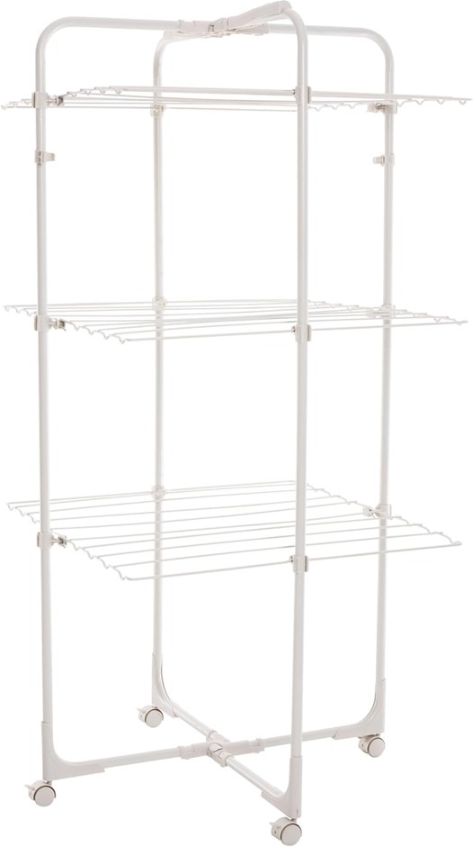 10 x HILLS 19M 3 Tier Airer. NB: Some may be damaged/broken.