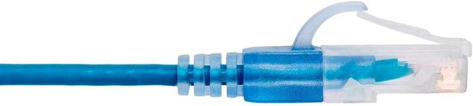 Monoprice Cat6A Ethernet Network Patch Cable - 30 Feet - Blue | 10-Pack, 10